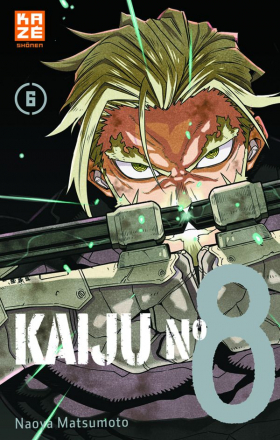 couverture manga Kaijû N°8  T6