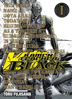 couverture manga Kamen Teacher Black T1