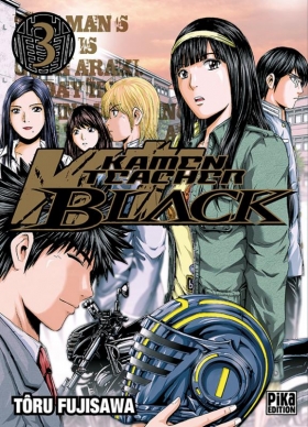 couverture manga Kamen Teacher Black T3