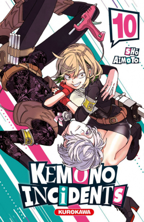 couverture manga Kemono incidents T10