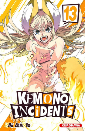 couverture manga Kemono incidents T13