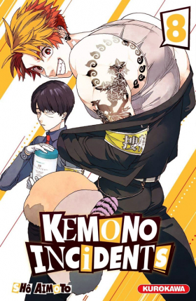 couverture manga Kemono incidents T8