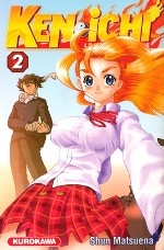 couverture manga Ken-Ichi – Le disciple ultime, T2