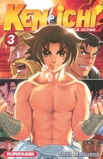 couverture manga Ken-Ichi – Le disciple ultime, T3
