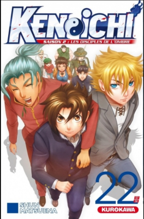 couverture manga Ken-Ichi – Les disciples de l&#039;ombre 2, T22