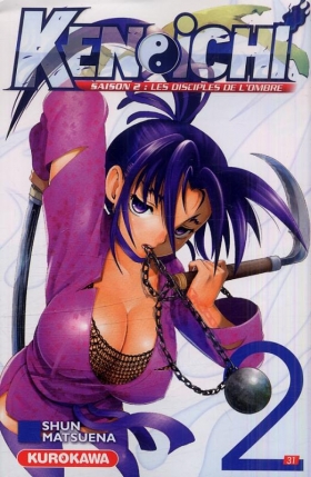 couverture manga Ken-Ichi – Les disciples de l&#039;ombre, T2