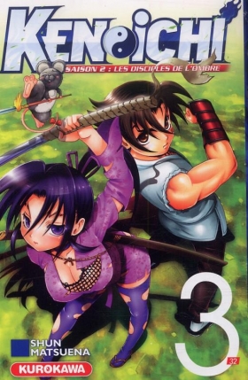 couverture manga Ken-Ichi – Les disciples de l'ombre, T3