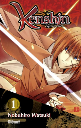 couverture manga Kenshin restauration  T1