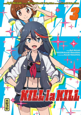 couverture manga Kill la kill T3
