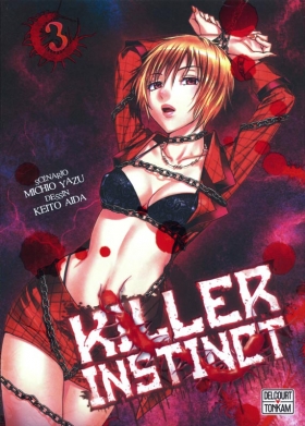 couverture manga Killer instinct T3