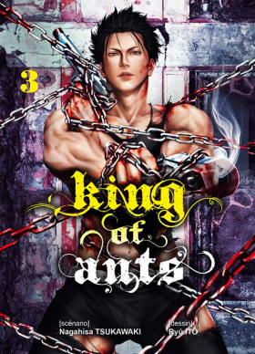couverture manga King of ants T3