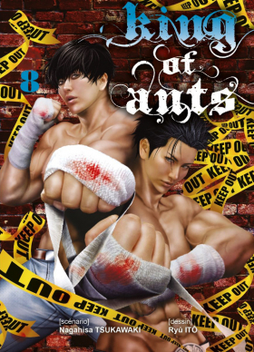 couverture manga King of ants T8