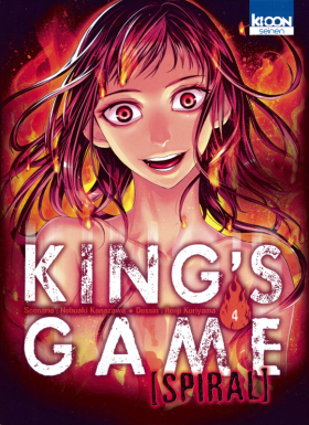 couverture manga King’s game spiral  T4