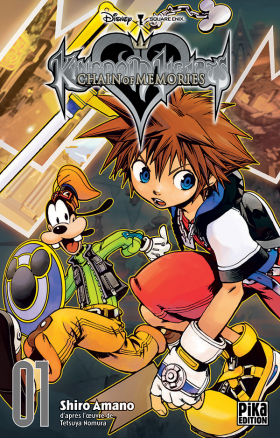 couverture manga Kingdom hearts - chain of memories T1