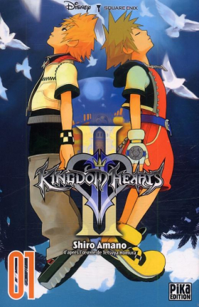 couverture manga Kingdom hearts II T1