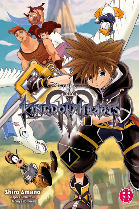 couverture manga Kingdom hearts III T1