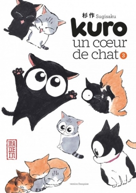 couverture manga Kuro un coeur de chat T3