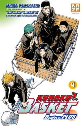 couverture manga Kuroko’s basket Replace PLUS T4