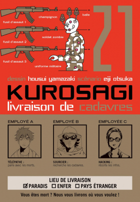 couverture manga Kurosagi - Livraison de cadavres T21