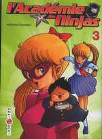 couverture manga L&#039; académie des Ninjas T3