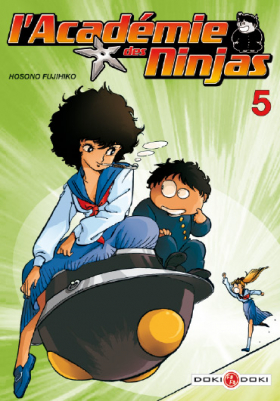 couverture manga L&#039; académie des Ninjas T5
