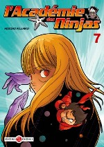 couverture manga L&#039; académie des Ninjas T7