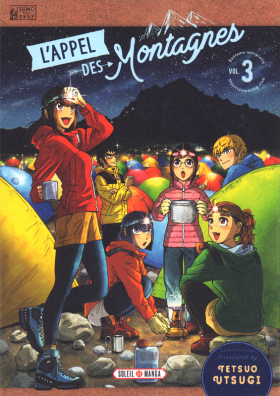couverture manga L&#039; appel des montagnes T3