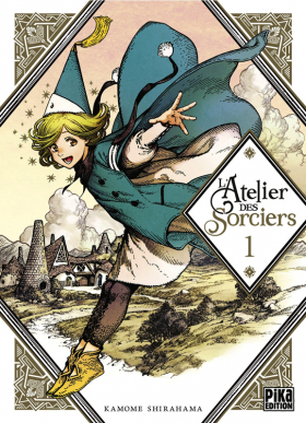 couverture manga L&#039; atelier des sorciers T1