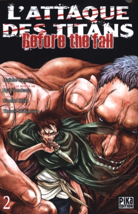 couverture manga L&#039; Attaque des Titans - Before The Fall T2