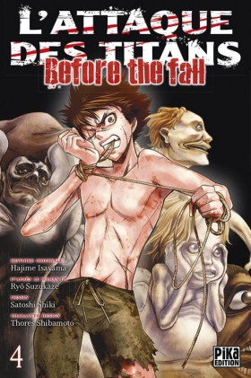 couverture manga L&#039; Attaque des Titans - Before The Fall T4