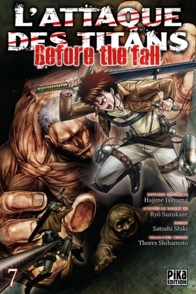 couverture manga L' Attaque des Titans - Before The Fall T7