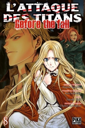 couverture manga L&#039; Attaque des Titans - Before The Fall T8