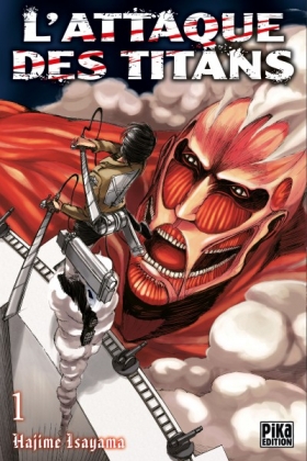 couverture manga L&#039; attaque des titans – Première édition, T1