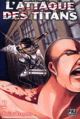couverture manga L&#039; attaque des titans – Première édition, T2