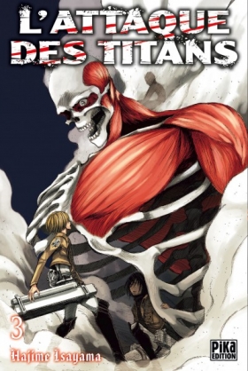 couverture manga L&#039; attaque des titans – Première édition, T3