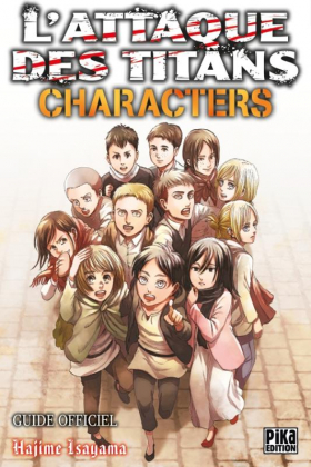 couverture manga Characters - Guide officiel