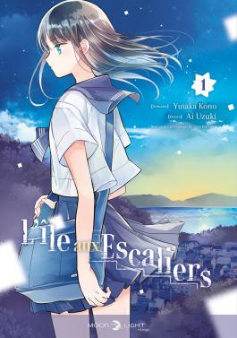 couverture manga L&#039; île aux escaliers  T1