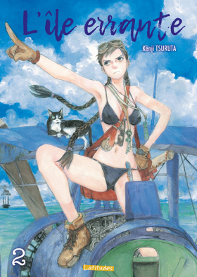 couverture manga L' île errante T2