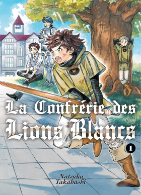 couverture manga La confrérie des lions blancs T1