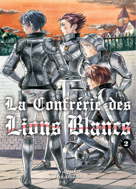 couverture manga La confrérie des lions blancs T2