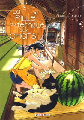 couverture manga La fille du temple aux chats T4