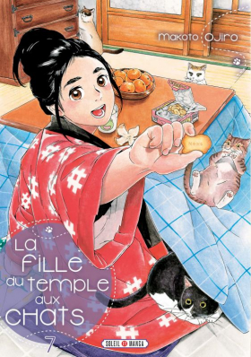 couverture manga La fille du temple aux chats T7