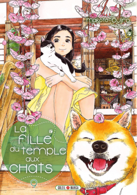 couverture manga La fille du temple aux chats T9