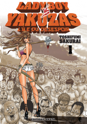 couverture manga Ladyboy vs yakuzas, l’île du désespoir T1