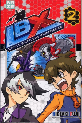 couverture manga LBX Little Battlers Experience T2