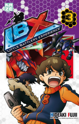 couverture manga LBX Little Battlers Experience T3