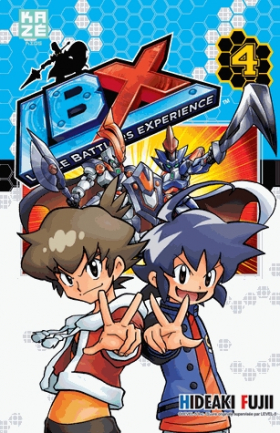 couverture manga LBX Little Battlers Experience T4