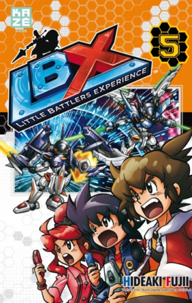 couverture manga LBX Little Battlers Experience T5