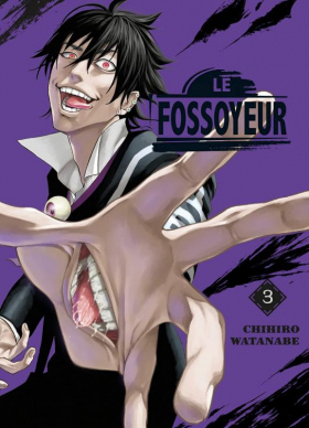 couverture manga Le fossoyeur T3