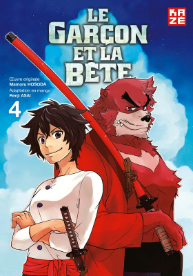 couverture manga Le garçon et la bête T4